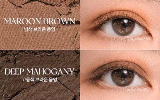 Rom&nd Better Than Palette - Paleta de sombras #02 Mahogany Garden - Imagen 4