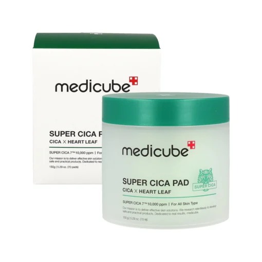 MEDICUBE Super Cica Toner Pad - Pads calmantes 70 Piezas - Imagen 3